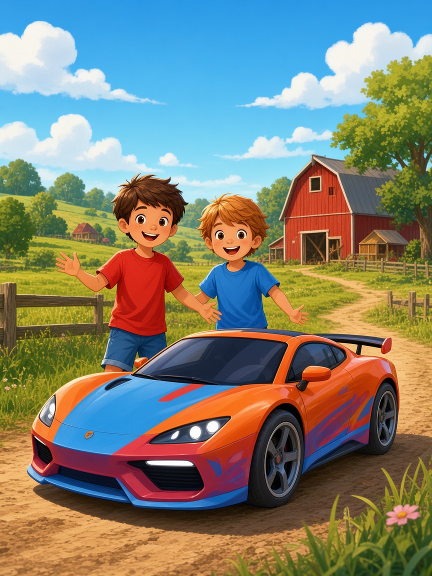 Kids playing with CentyToys